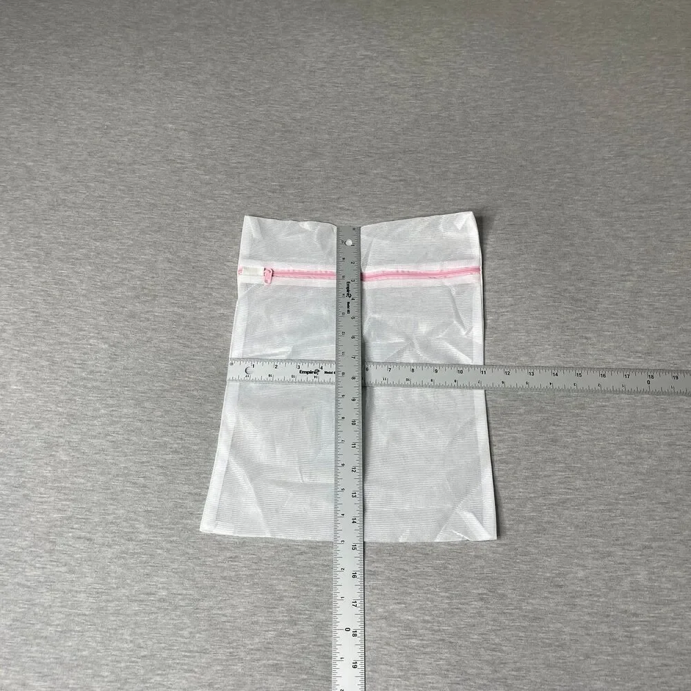 Target Rectangular Mesh Laundry Delicates & Bra Wash Zip-Up Bag